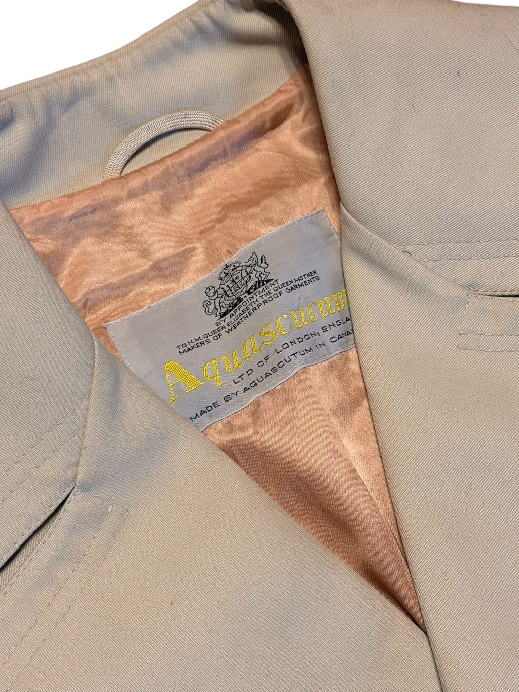 Airbrushed Trench Coat