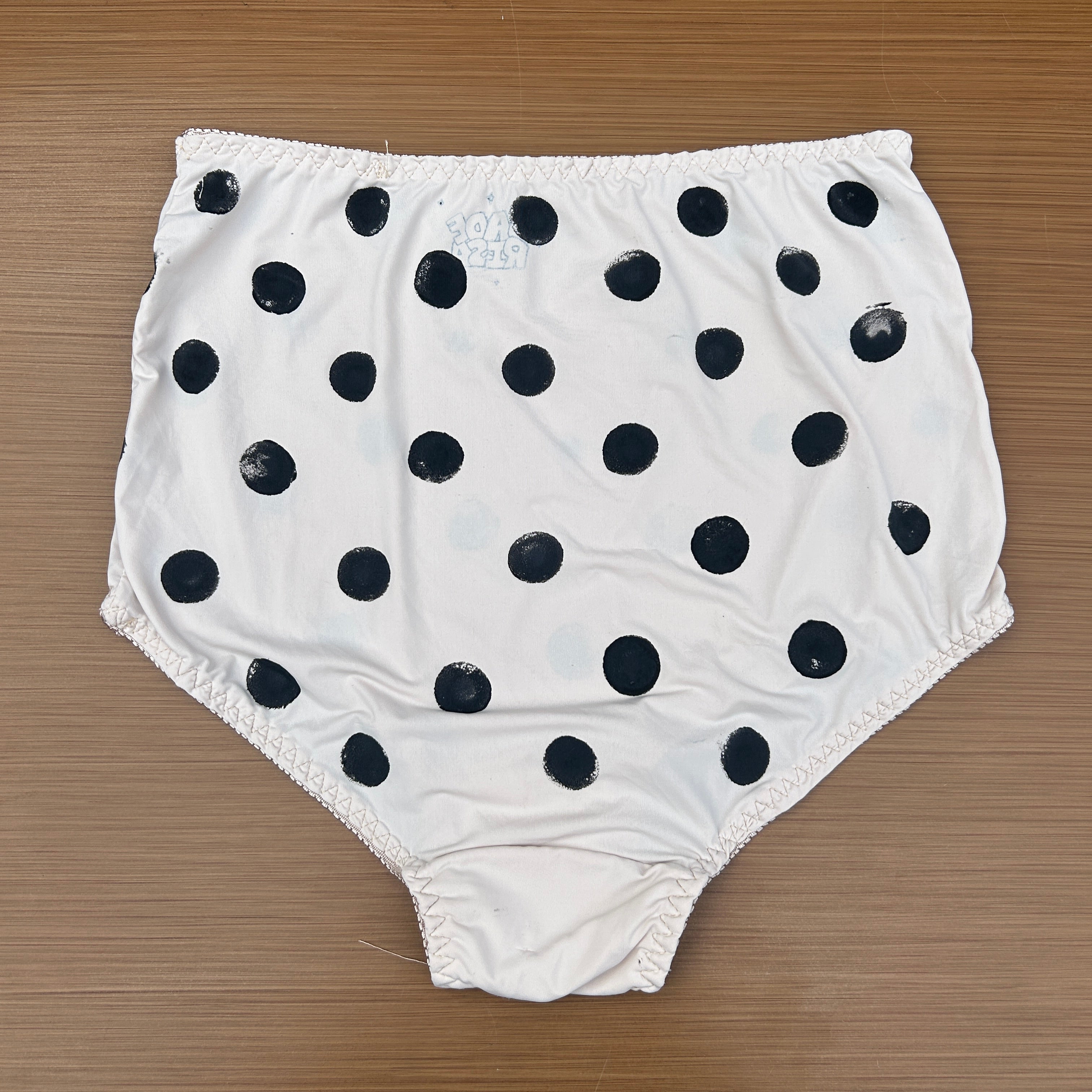Tan Polka Dot Panties