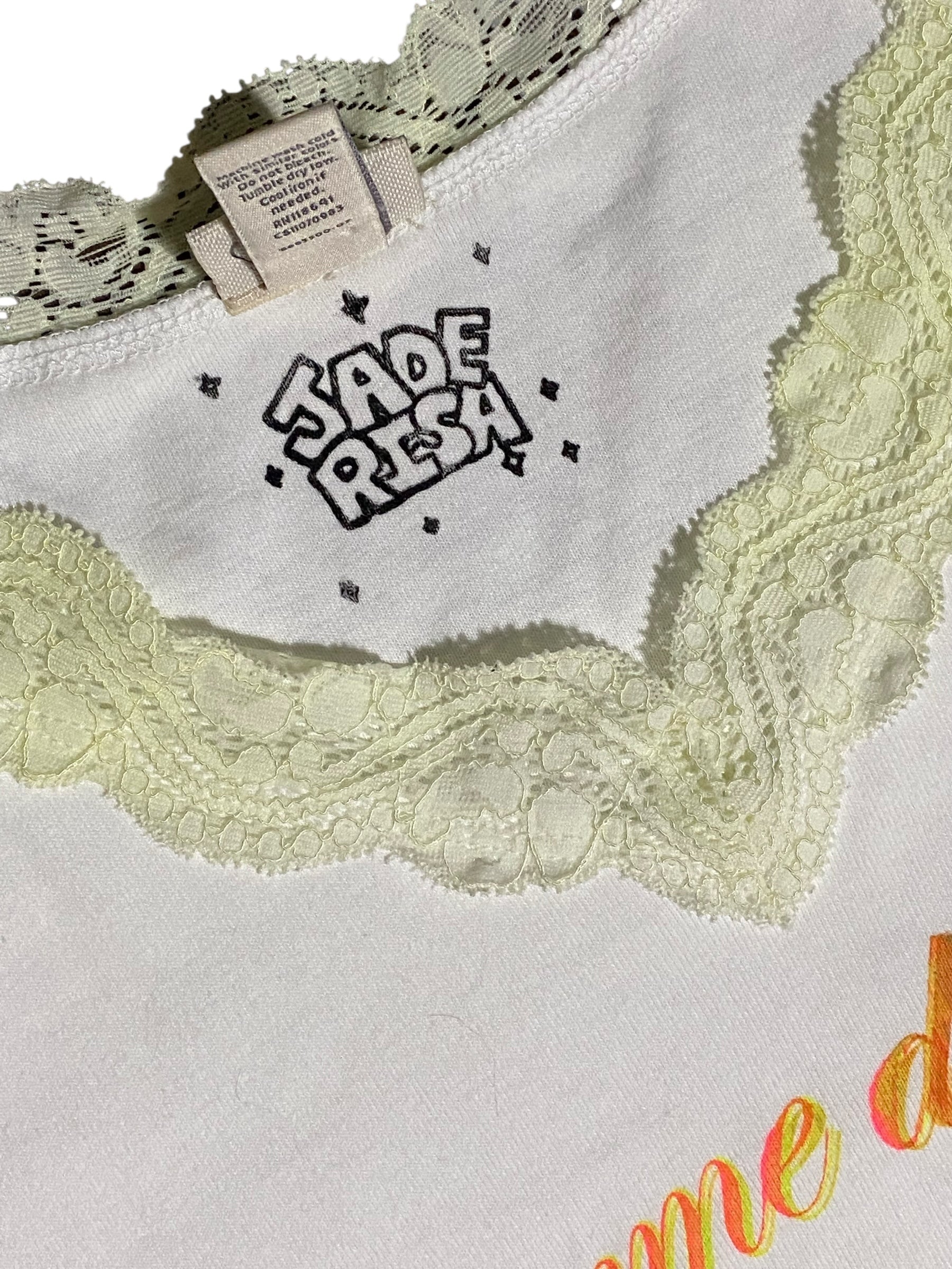 Virgencita Lace Tank Top