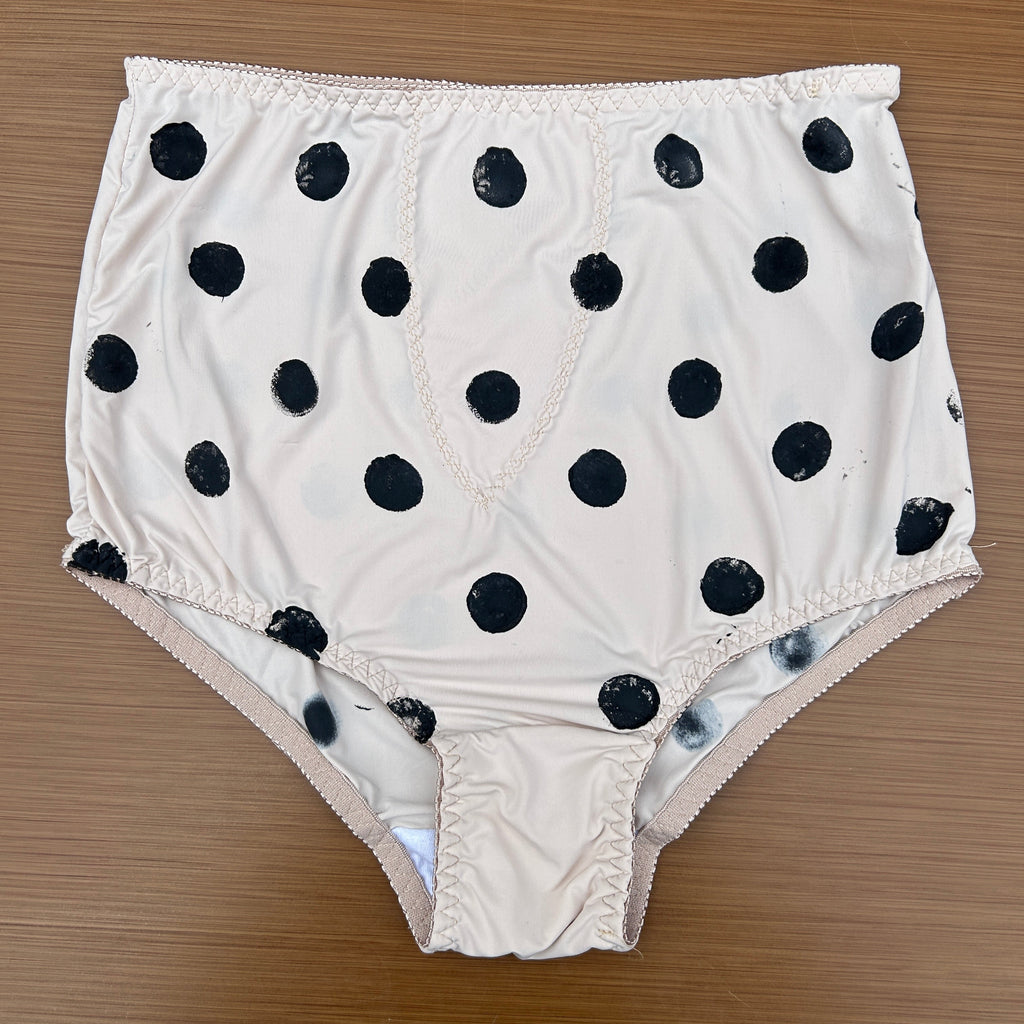 Tan Polka Dot Panties