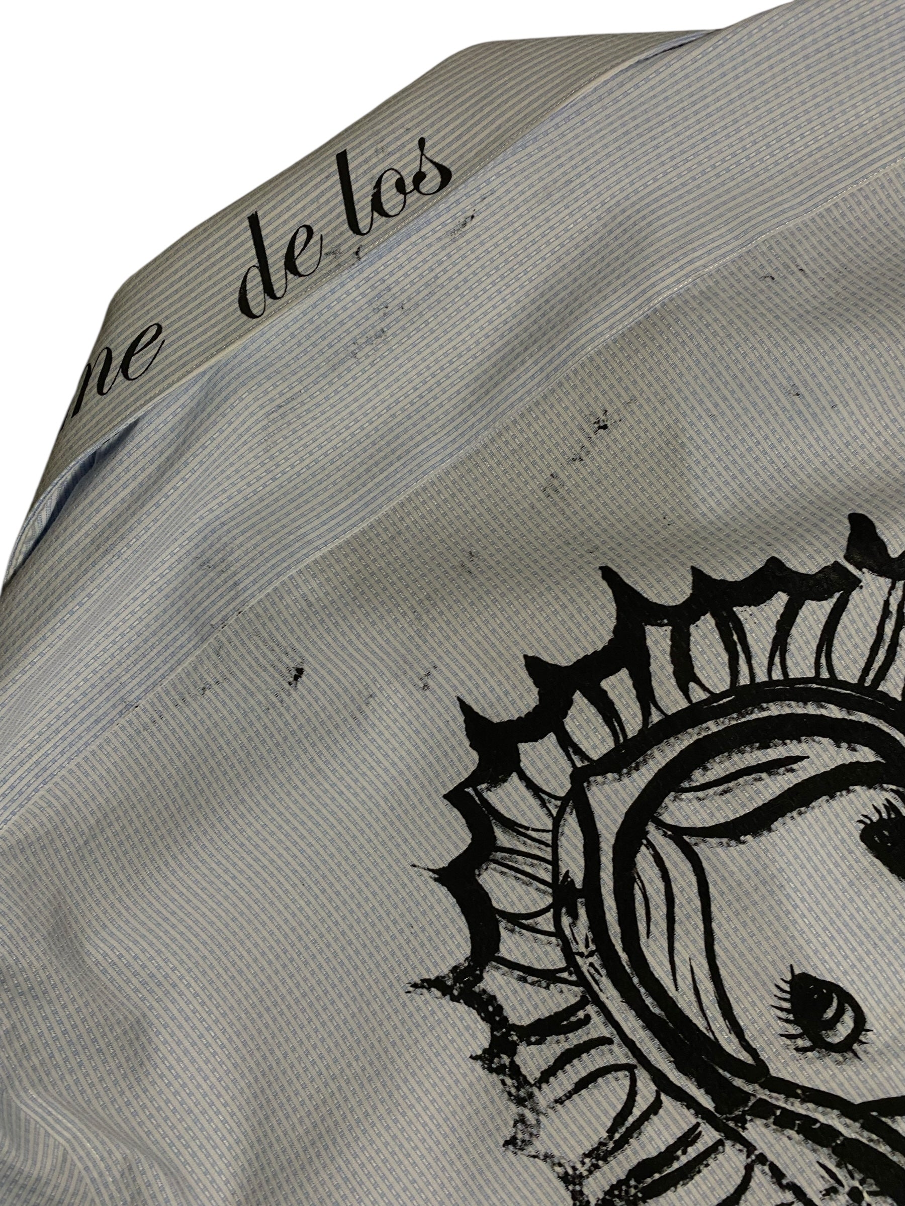 Virgencita Dress Shirt Light Blue