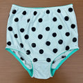 Aqua Polka Dot Panties