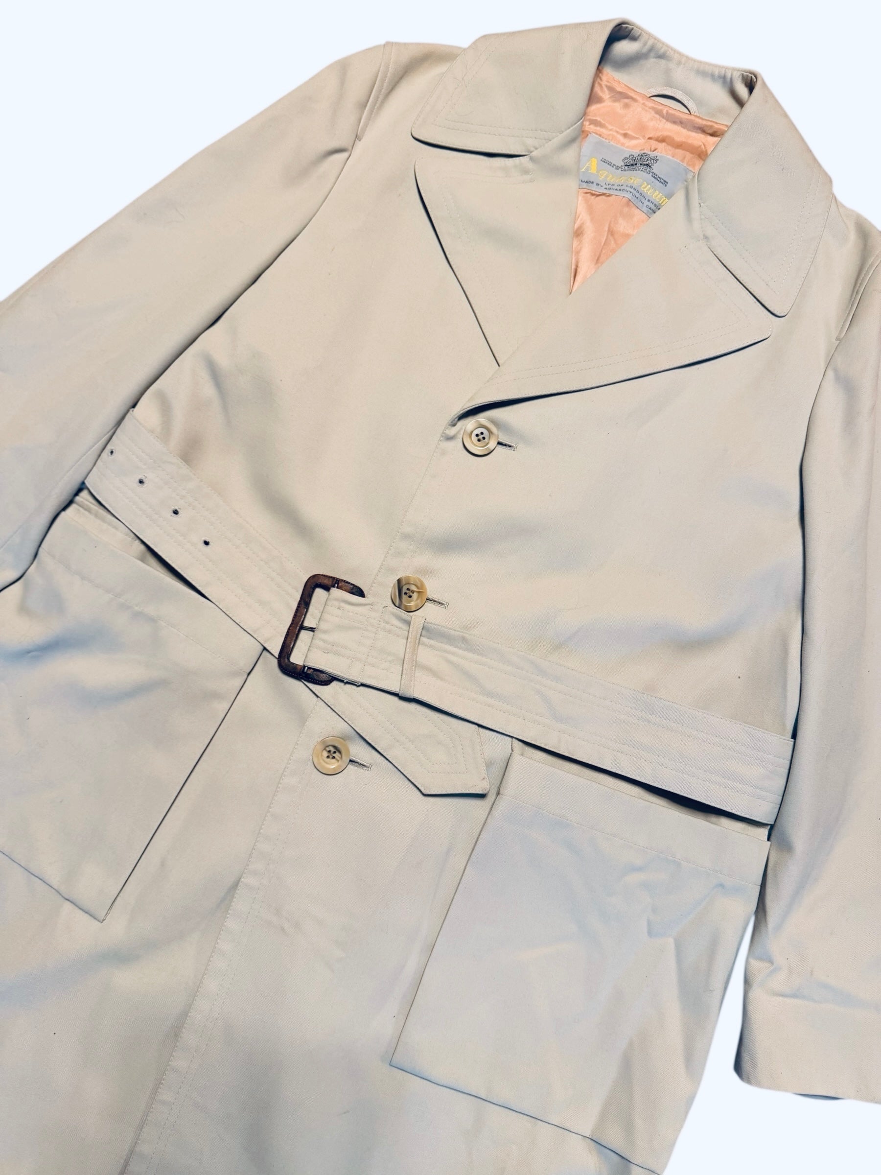 Airbrushed Trench Coat