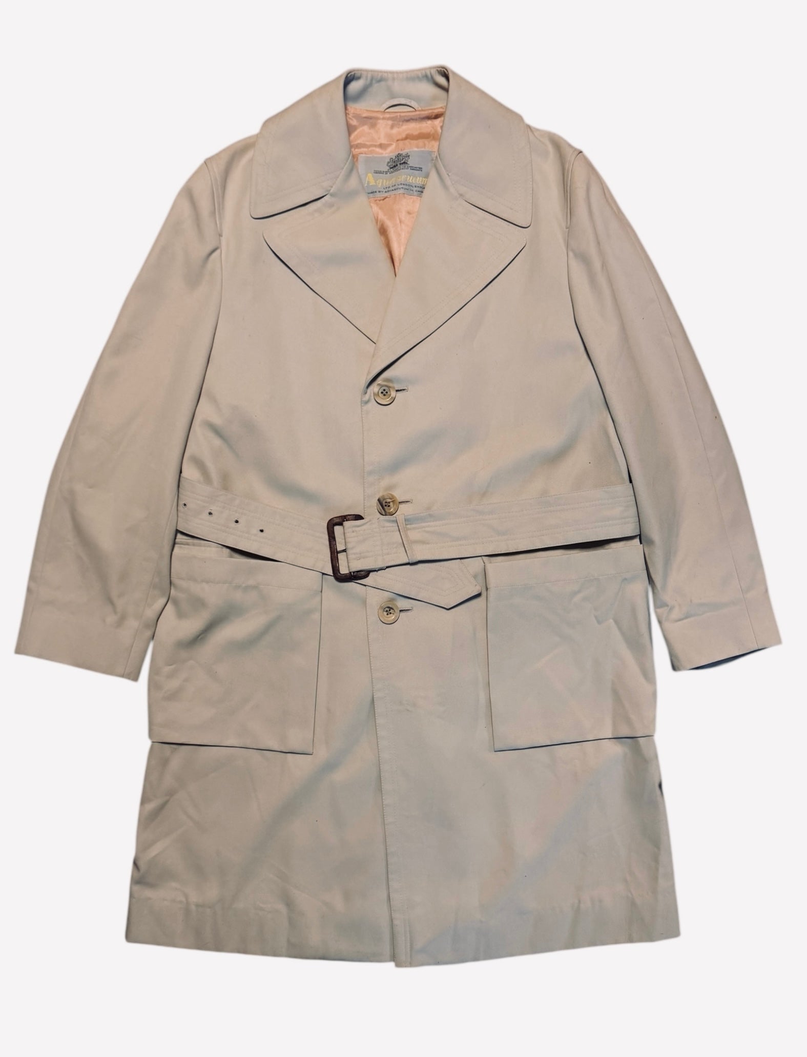 Airbrushed Trench Coat