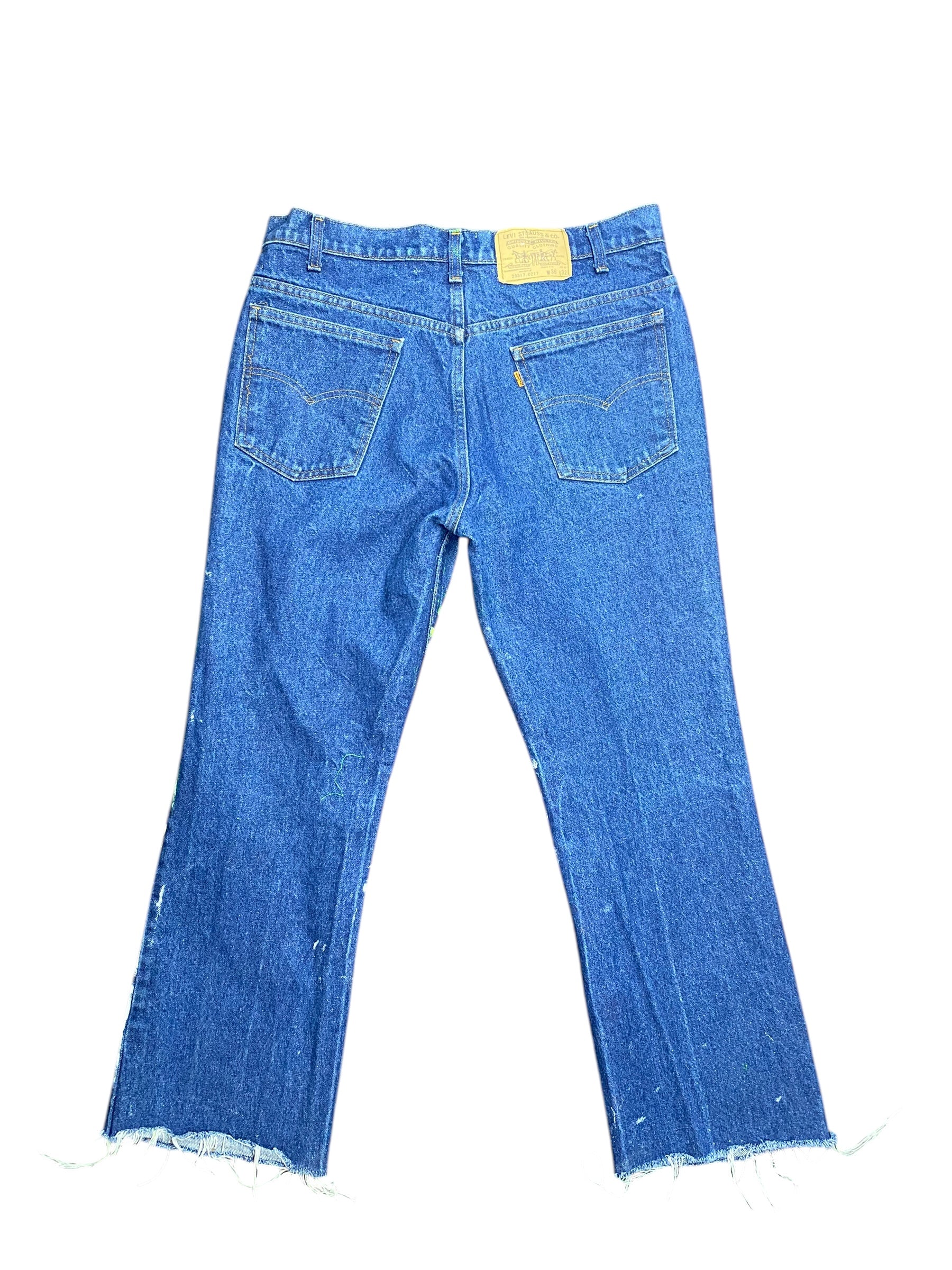 Animal Print Orange Tab Levi’s Jeans